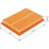 Vzduchový filter BOSCH 1 457 433 593 1 457 433 593
