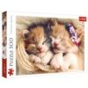 Trefl Spiace mačiatka Puzzle 500 dielikov 48x34cm
