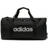 Cestovná taška ADIDAS-LINEAR DUFFEL M BLACK/BLACK/WHITE Čierna 40 L