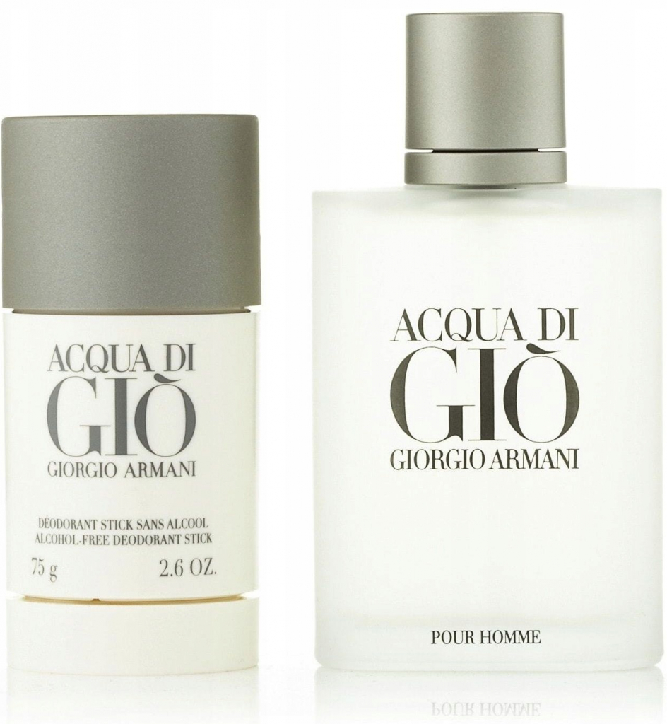 Giorgio Armani Acqua di Gio Pour Homme EDT 100 ml + deostick 75 ml pre mužov darčeková sada