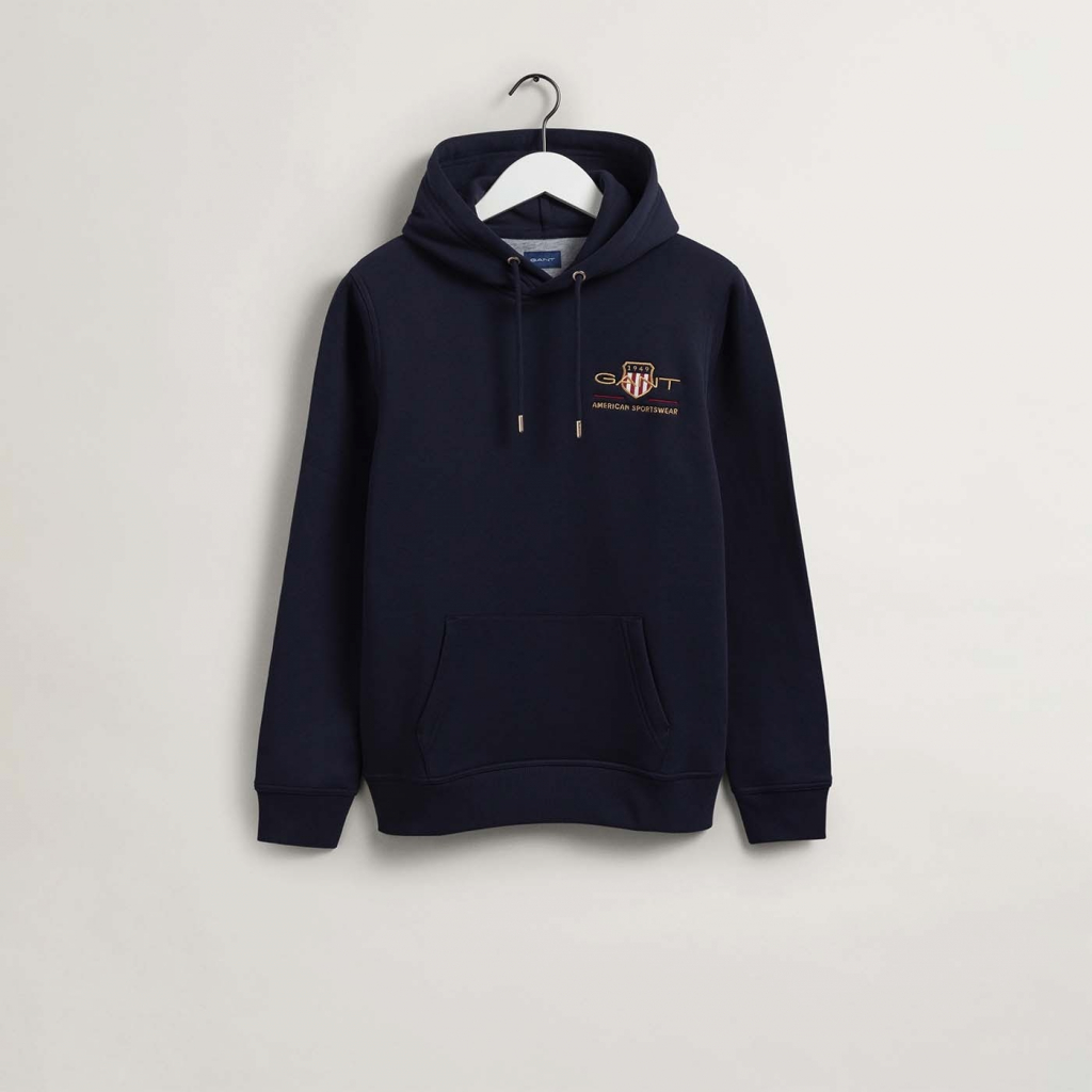 Gant D2. MEDIUM ARCHIVE SHIELD HOODIE