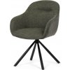 Nábytek PEGAS s.r.o. Jídelní židle, zelená, látka, DCH-Y1143 GRN2
