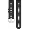 Silikónový remienok Ricardo 18mm (pro Garmin Venu 2S, Vívoactive 4S, Forerunner 265S, Venu 3S aj.), čierny, Quick Release
