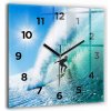 Nástenný hodinový strojček Wallfluent biely 60 cm
