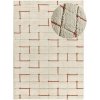 Koberec v tehlovej a krémovej farbe 80x150 cm Brenda – Universal