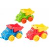 Teddies Auto stavebná sklápačka plast 3 farby 22x13x10cm 12m +