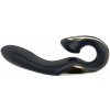 Zini Roae Three-Way Pleasure Vibrator Black-Gold