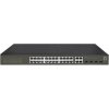 LevelOne Hilbert 28-portový gigabitový prepínač Smart Lite - 24 x gigabitový RJ45 - 4 x gigabitový SFP/RJ45 Combo - spravovaný - L2 - Gigabit Ethernet (10/100/1000) - plný duplex - montáž do stojana