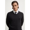 Tommy Hilfiger sveter pánsky bavlnený MW0MW14745 čierna S