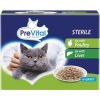 PreVital Cat Sterile Kapsička hydina/pečeň v omáčke 12 x 100 g