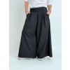 WENDY TRENDY Čierne široké nohavice NELL Farba: Čierna, Veľkosť: UNI S-XL