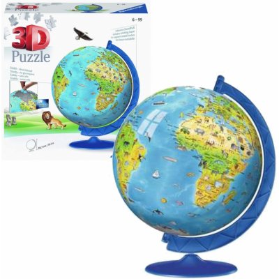 Ravensburger 3D puzzleball Globus anglický 180 ks