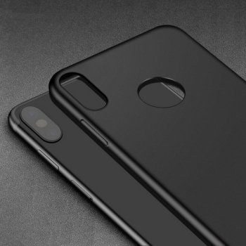 Púzdro MOFI ultratenké s ochranou šošovky fotoaparátu iPhone XS / iPhone X – čierne