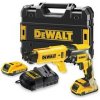 DeWALT DCF620P2K 18 V akumulátorový skrutkovač na sadrokartón, 2x5 Ah, nabíjačka, Tstak