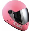 TSG helma - pass pro solid color (+ bonus visor) matt pink (291) veľkosť: L