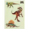 Gelové samolepky Glibbies Dino World Tyrannosaurus rex 2ks
