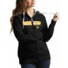 Dámská mikina Pittsburgh Penguins NHL Antigua Women's 2017 Stanley Cup Champions Tempo Quarter-Zip Pullover Desert Dry Jacket - Black/Gold Veľkosť: XL