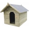 Búda pre psov Deluxe veľká 98x126x90cm