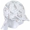 STERNTALER Čiapka obojstranná so šiltom Safari Animals UV 50+ white chlapec-45 cm-6-9 m