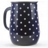 Džbán smalt 2,5L modrý, biele bodky KLC
