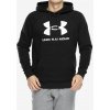 Mikina s kapucňou Under Armour Rival Fleece Logo Hoodie - black/white
