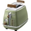 Snídaňová kolekce De'Longhi Icona Vintage - zelená (KBOV2001.GR & CTOV2103.GR)