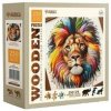 Dřevěné puzzle Jemný lví král 250 dílků - autor neuvedený