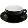 Nuova Point Palermo Caffé Cappuccino šálka 200 ml + podšálka Farba: Čierna