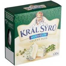 Král Sýrů Hermelín so zeleným korením 120 g