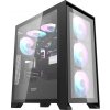 Darkflash DRX70 GLASS + 4 Fans RGB Black