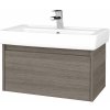 Dreja Kúpeľňová skrinka BONO SZZ 80 (umývadlo Q) - D03 Cafe / Úchytka T34 / D03 Cafe