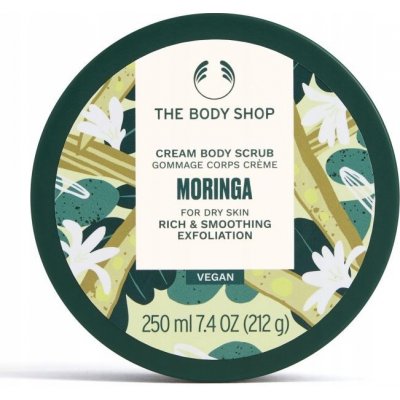 The Body Shop Telový peeling pre suchú pokožku Moringa (Body Scrub) 250 ml