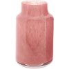 Skleněná váza DutZ Vase Nova C Cranberry - Výška 25 cm, průměr 15 cm