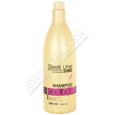 Stapiz Sleek Line Colour Shampoo šampón na poškodené farbené vlasy 1000 ml