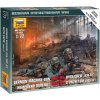 Zvezda guľomet MG-34 s vojakmi východný front 1941 (1:72)