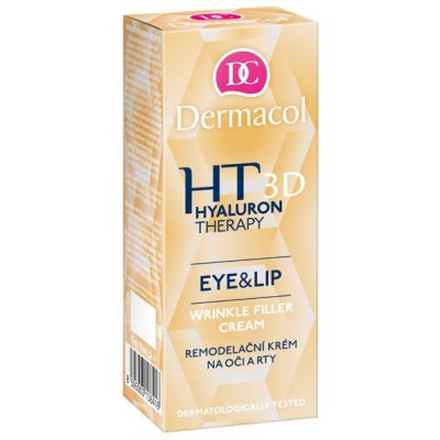 Dermacol Hyaluron 3D Remodelačný krém na oči a pery