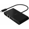 Belkin USB-C adaptér (HDMI, VGA, USB-A, LAN) + nabíjanie 100W PD AVC004BTBK