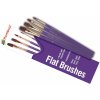 HUMBROL Humbrol Flat Brush pack AG4305 - sada plochých štětců (velikost 3/5/7/10)