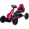 Detská šliapacia motokára Go-kart Baby Mix Speedster ružová