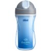 Chicco hrnček Sport termo so slamkou 266 ml modrý