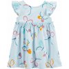 CARTER'S Šaty Blue Butterfly dievča 3m