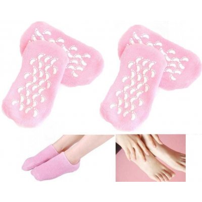 Deminas hydratačné ponožky na suché popraskané päty a zhrubnutú pokožku nôh  dvojbalenie růžová od 21,99 € - Heureka.sk