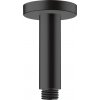 Hansgrohe Vernis Blend - Stropné rameno na hlavovú sprchu 100 mm, čierna matná 27804670