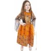 Rappa Karnevalový kostým čarodějnice halloween 105 - 116 cm vel. S