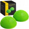 Balančná polguľa zelená 16 cm (4fizjo, set 2 ks)