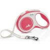 Vodítko FLEXI Comfort New S opasok 5m/15kg červená