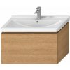 Kúpeľňová skrinka pod umývadlo Jika Cubito 84x46,6x48 cm dub H40J4263015191
