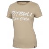 PitBull West Coast - dámske tričko BRUSH sand L