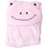 Happy Baby Detská deka ružová žabička