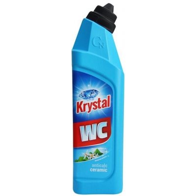 Krystal čistič na WC anticalc modrý 750 ml